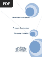 Project Proposal ShoppingCart