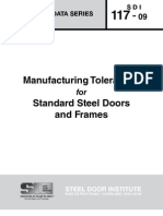 SDI - 117 - Standard Steel Doors and Frames