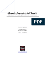 Proactive Security Approach