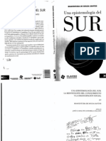 Una Epistemologia Del Sur Boaventura de Sousa PDF
