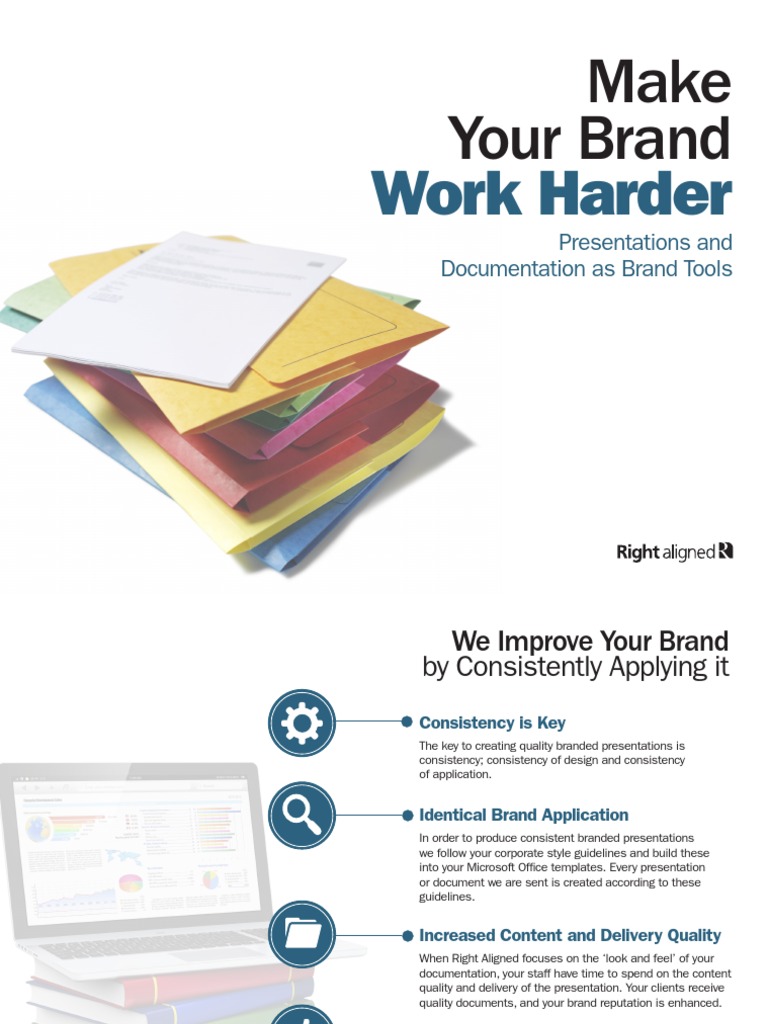 Introducing Right Aligned | PDF | Microsoft Office | Brand