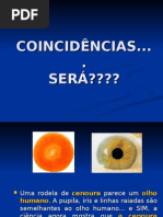 Coincidências Biológicas nos Alimentos