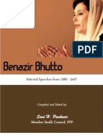 16609501 Benazir Bhutto Selected Speeches 19892007