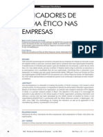 Indicadores éticos nas empresas