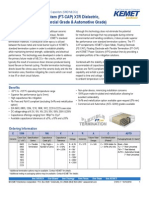 Flexible Termination System (FT-CAP) X7R Dielectric, 6.3VDC-250VDC (Commercial Grade & Automotive Grade)