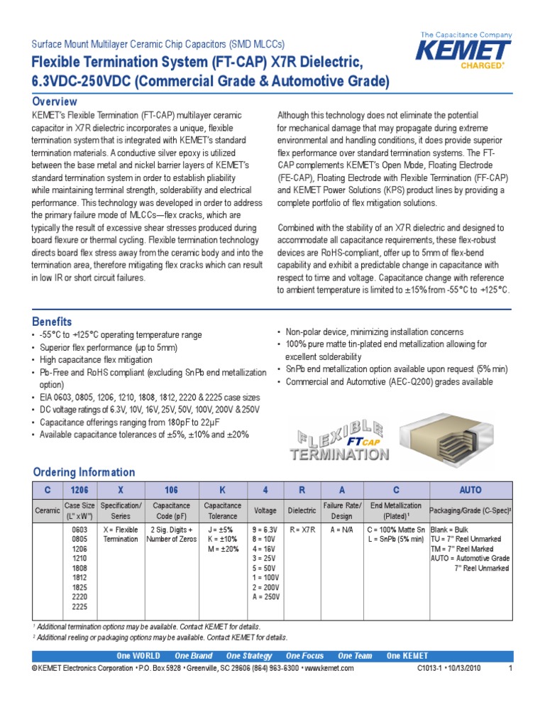 X7R Flex Term | PDF