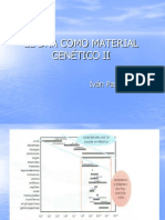 EL DNA COMO MATERIAL GENÉTICO II