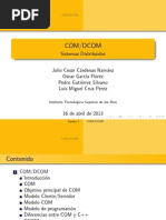 Expo COM Y DCOM
