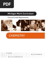 ICHIGAN - ICHIGAN 1 Credit CHEMISTRY - ICHIGAN Course/Credit Requirements