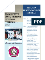 Rencana Pengembangan Sekolah Bayu Pertiwi 2011-2015