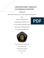 Download Makalah Tentang Kebijakan Ekonomi Makro by Safaris Lutfi Zakaria SN146218254 doc pdf