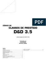 D&D 3.5 - Classes de Prestigio