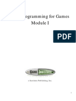 C for Games - Module I