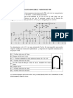 Amplificador de Rf Para Fm de 70w