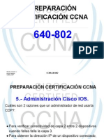 Preparación Certificación Ccna (Administración Cisco Ios)