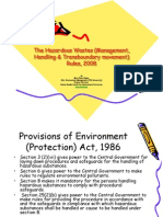 Hazardous Waste Managment Handling Rule-2008