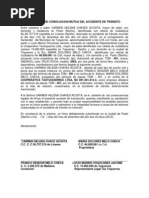 CARTA DE DESISTIMIENTO