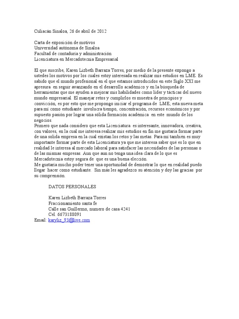 Carta de Exposicion de Motivos (1) México Ciencia (general