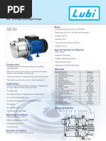 Self - Priming Centrifugal Pumps: Motor