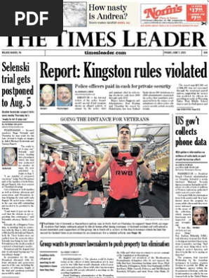 アイアンマン マーク85 -《I AM IRON MAN》 EDITION- Times Leader 06-07-2013 | PDF | National Security Agency