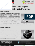 BMW M47D20 Engine Specifications & Problems