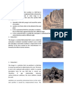 Anticlines Are Caused by Extensional Stress On The Rocks, and Syncline Is Caused by Compressional Stress. The