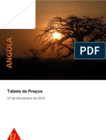 Tabela Preços Angola 20121107