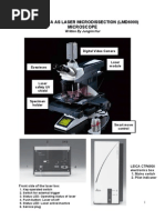 USING LEICA AS LASER MICRODISSECTION (LMD6000)
MICROSCOPE - Jungim Hur