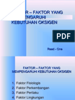 Faktor - Faktor Yang Mempengaruhi Kebutuhan Oksigen 1