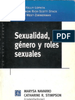 Sexualidad, Género y Roles Sexuales