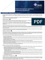Designing Products Meet International Regulatory Requirements TejasNetworks Perspective PDF