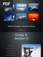 Download A report on aviation industry Group Presentation  Alliance Business School by Sanjeev SN14629581 doc pdf