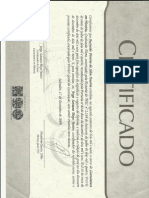 Certificado Da FTC