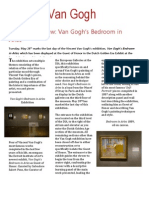 Van Gogh's Bedroom in Arles Exhibition Review