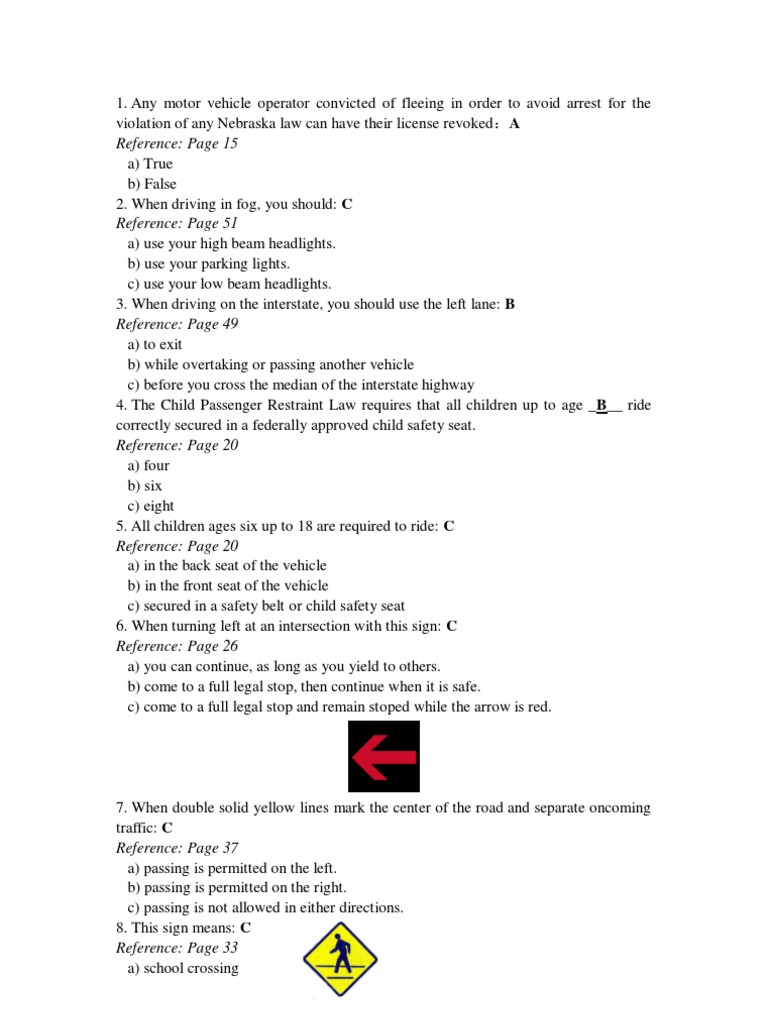 Permit Test PDF Traffic Pedestrian Crossing