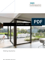 Confort 160 - super performant aluminium sliding door - Sapa Building System