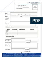 Symmtech Job Application Form