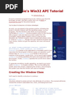 Johnnie's Win32 API Tutorial