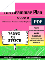 the grammar plan book 1 - parts of speech