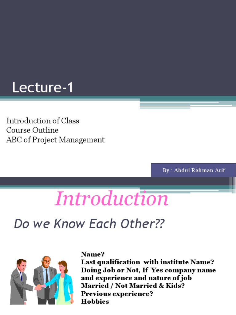 Project Management Course Overview | PDF