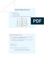 Metodos de Analisis de Mallas