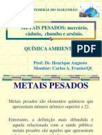 AULA 02  Química das águas -Metais pesados-  parte II.ppt