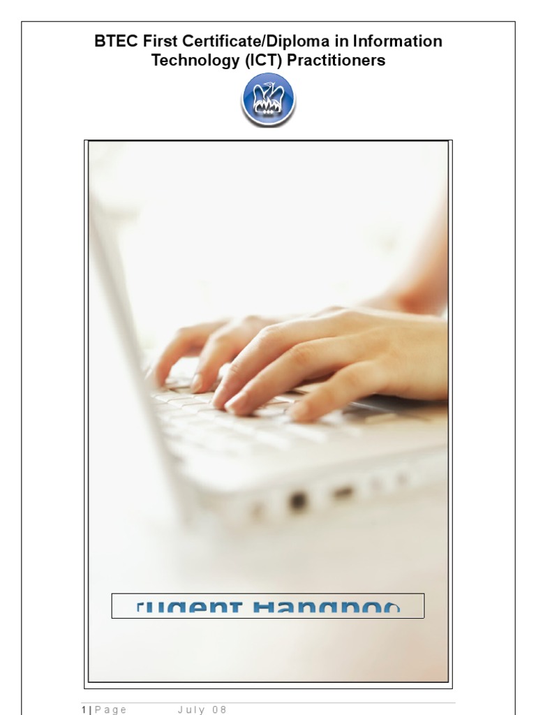 BTEC First Diploma in ICT Overview | PDF | Business