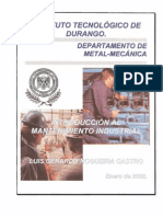 Introduccion Al Mantenimiento Industrial PDF