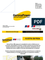 Presentación Gerona Power SRL Nov 2012