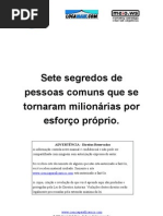 7 segredos de pessoas milionarias que ficaram ricas por seu proprio esforço (pnl, prosperidade, riqueza)