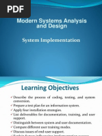 Sad Lec19, 20 & 21_system Implementation & Maintenance (1)