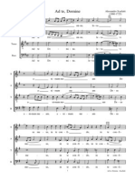 Ad Te Domine Scarlatti PDF