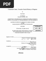 David Spitz, "Contested Codes