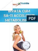 Invata Cum Sa-ti Accelerezi Metabolismul